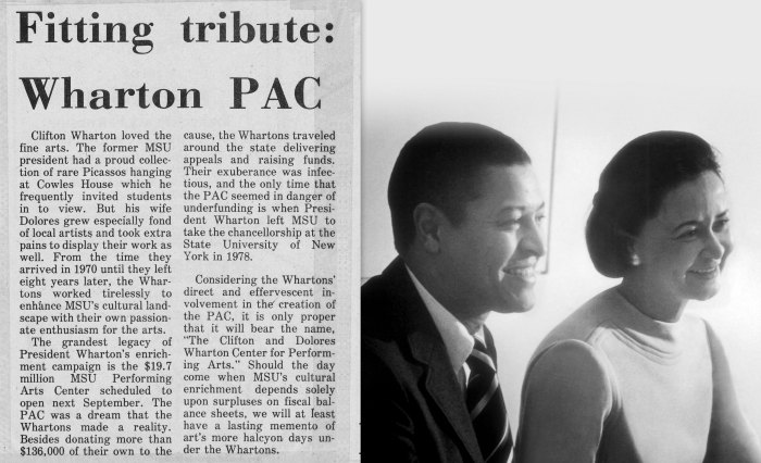 Wharton Center, Lansing, MI, (Photo Provided by the Wharton Center)