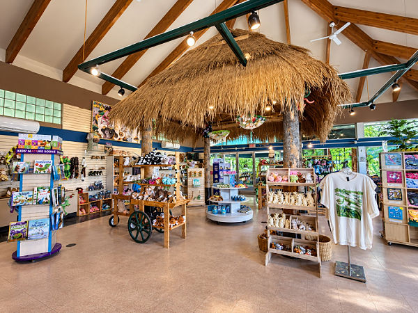 Gift shop inside Saginaw Children's Zoo Michigan