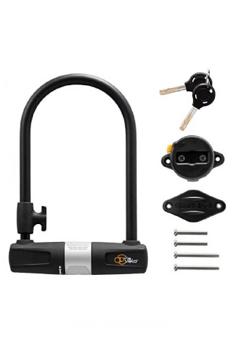 Bike U Lock with Cable