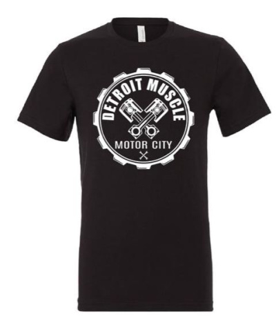 Detroit Muscle T Shirt, Michigan