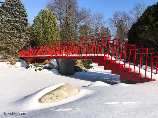 Dow Gardens in Winter - Midland, Michigan