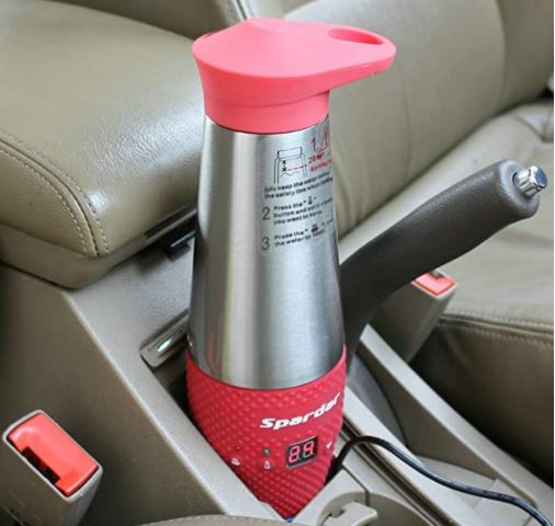 Spardar Travel Kettle heats/boils water, coffee, milk, tea! Spardar Travel Kettle heats/boils water, coffee, milk, tea!