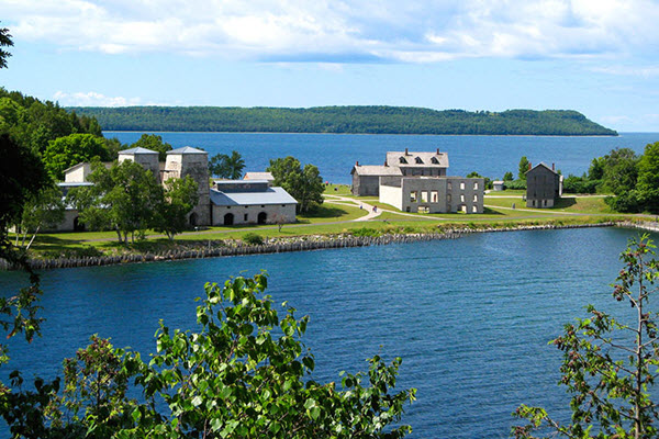 Fayette Town Site, Escanaba. Photo By: Michigan.gov