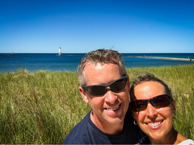 Chris and Sherry of Traveling Michigan