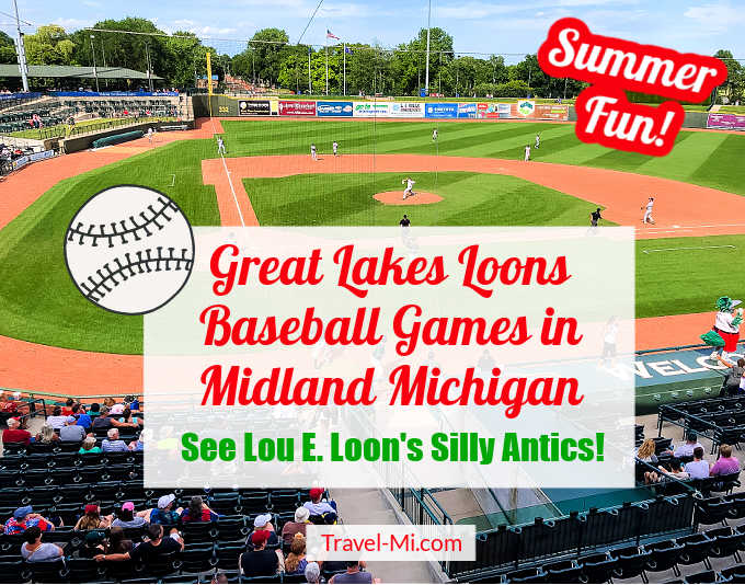 Great Lakes Loons Baseball Games See Lou E Loon Ticket Info Photos