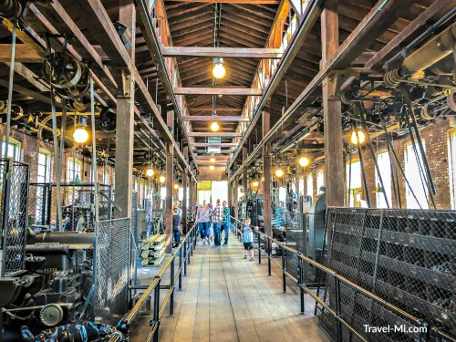 Dearborn, Michigan, USA. 17th Aug, 2019. Aug 17, 2019, Dearborn, Michigan,  United States; The Edison Machine shop which was reconstructed at  Greenfield Village which is a history museum with period buildings and