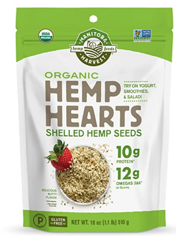 Organic Hemp Hearts Shelled