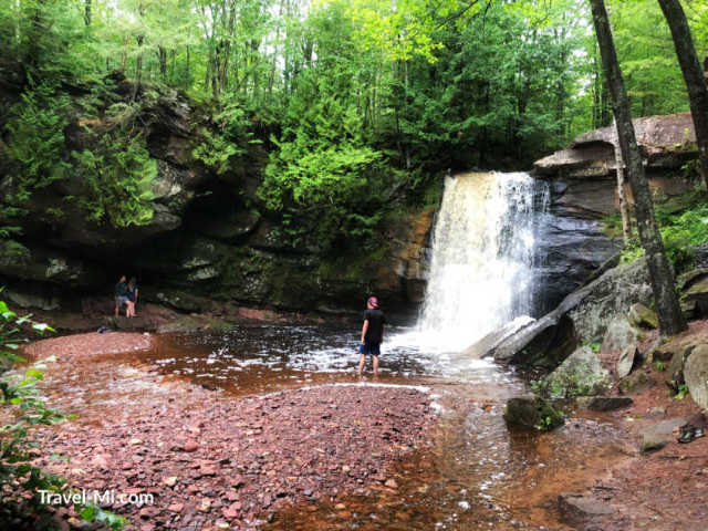 Hungarian Falls, Hubbell, Michigan