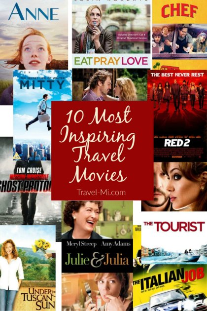 travel inspired movies