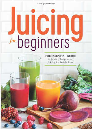 Juicing Cover a book with juice and fruit