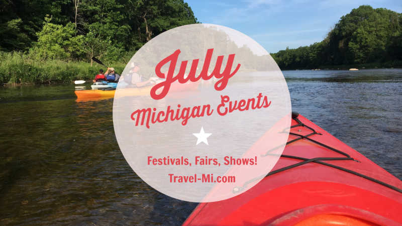 July Michigan Ultimate Event Calendar