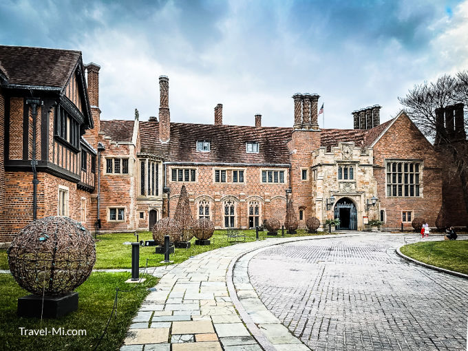 Exterior of Meadow Brook Hall