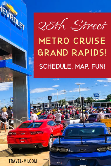 Camaros at the Metro Cruise Grand Rapids: 28th Street