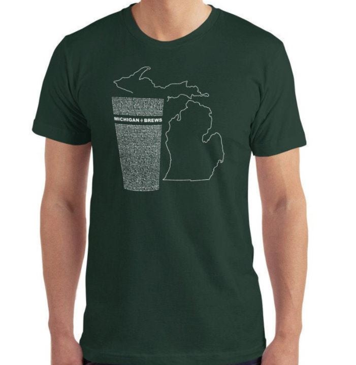 Michigan Breweries T Shirt