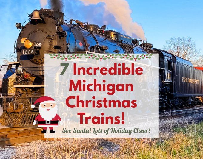 7 Incredible Michigan Christmas Trains 2023 Polar Express,Train Rides