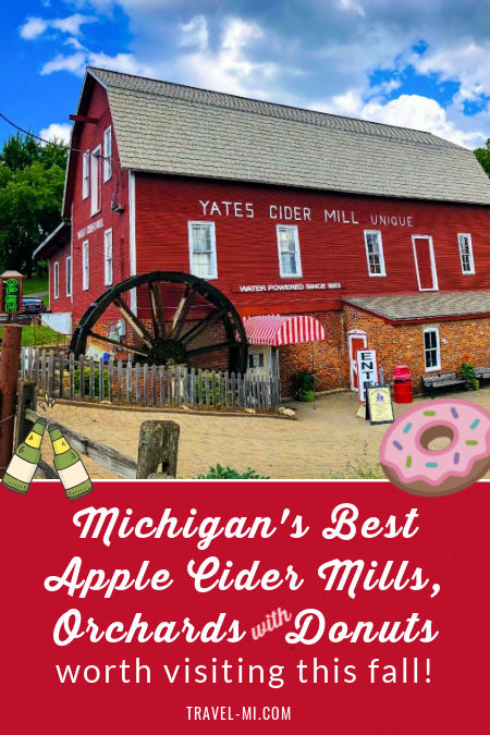 Red barn at a cider mill