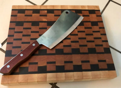 Butcher Block Cherry and Walnut