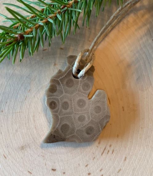 Michigan Necklaces: Handmade State of MI, Upper Peninsula and Great Lakes Jewelry Gifts