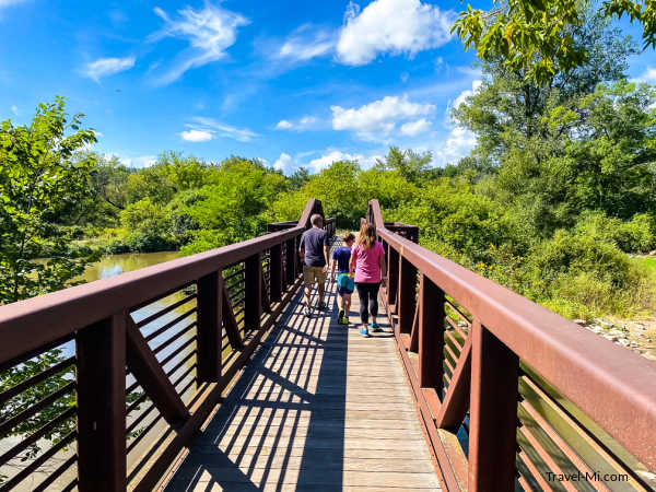 Mill Pond Park, Mt. Pleasant Michigan: Fantastic Biking, Walking and Exploring!