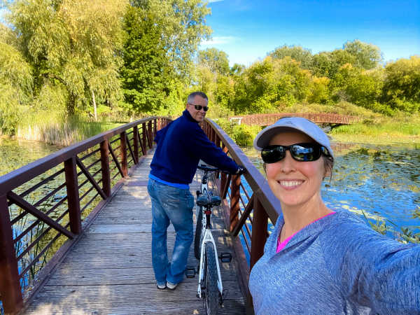 Mill Pond Park, Mt. Pleasant Michigan: Fantastic Biking, Walking and Exploring!