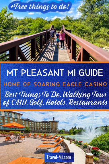 Mt Pleasant MI Travel Guide! Best Things to do, Walking Tour of Central Michigan University, Best Hotels and Restaurants