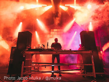 Michigan Music Festivals - Band on Stage