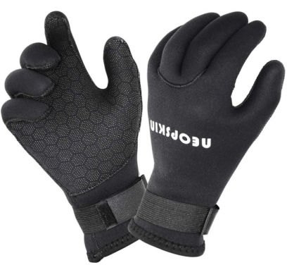 Warm Wetsuit Winter Gloves for Paddling and Kayaking