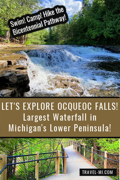 Boardwalk at Ocqueoc Falls