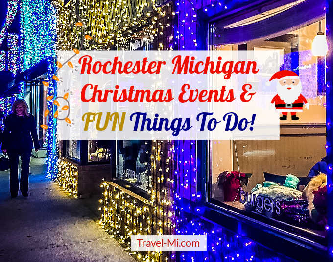 Rochester Christmas Lights Downtown