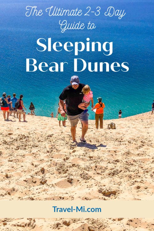 Sleeping Bear Dunes Park Map