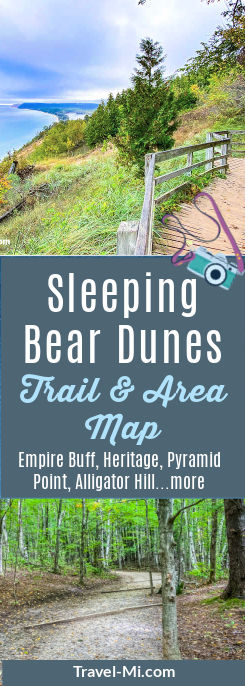Sleeping Bear Dunes Map - Trail Map