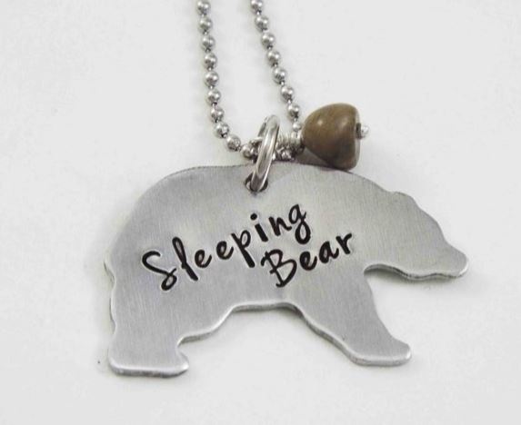 Michigan Necklaces: Handmade State of MI, Upper Peninsula and Great Lakes Jewelry Gifts