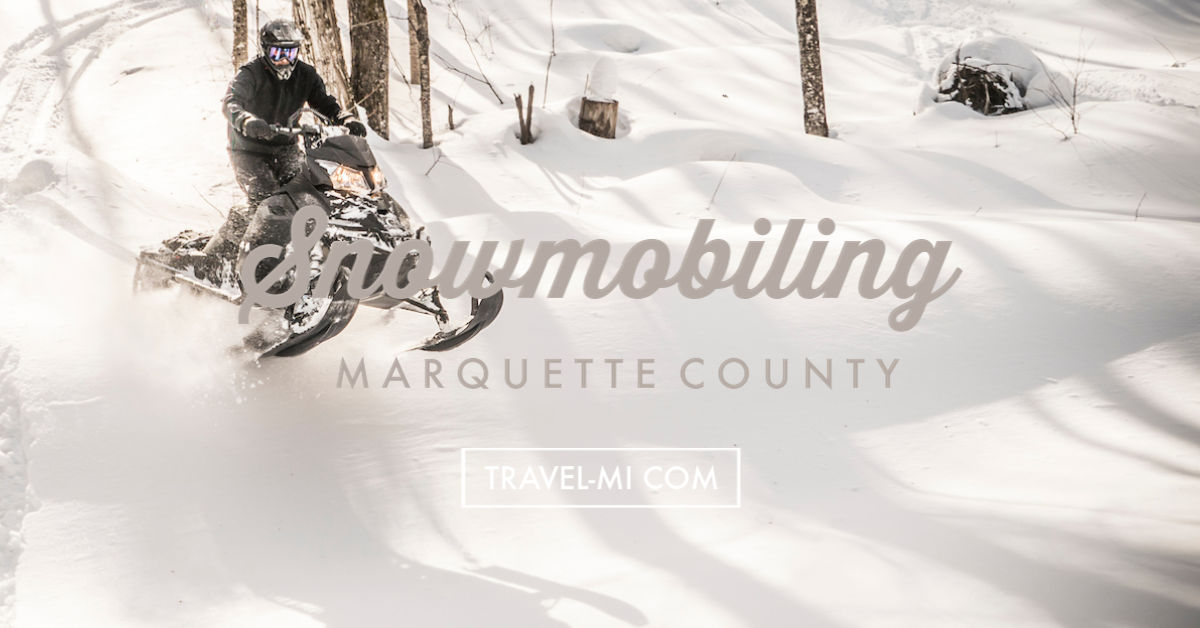 Snowmobiling Marquette