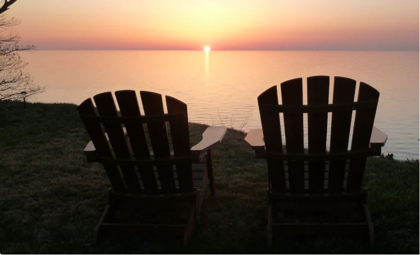 Places to Stay in Michigan on the Beach St. Joeseph Michigan | Lake Michigan Overlook House