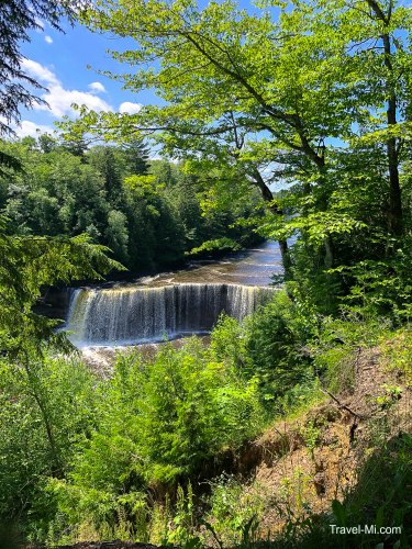 First Viewing Area at Tahquamenon Falls