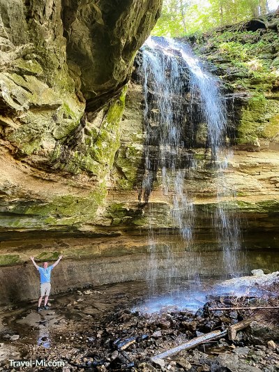 Tannery Falls-Upper Peninsula Waterfalls in Munising Michigan