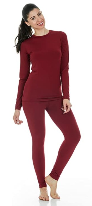 Thermajane Women's Thermal Underwear Fleece Lined