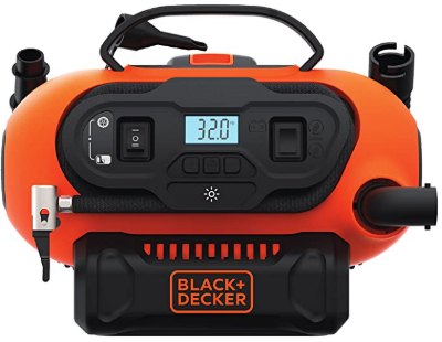 lack and Decker Cordless Tire Inflator