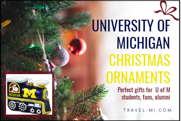 University of Michigan Christmas Ornaments