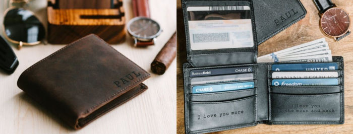 Handmade, Customizable Leather Wallets