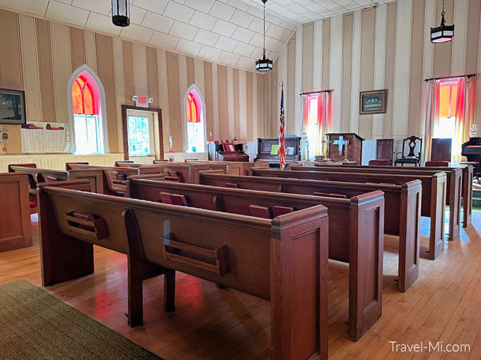 Inside the Church at Wellington Farm