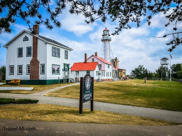 White Buildings of Whitefish Point