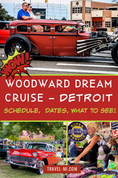how long is woodward dream cruise