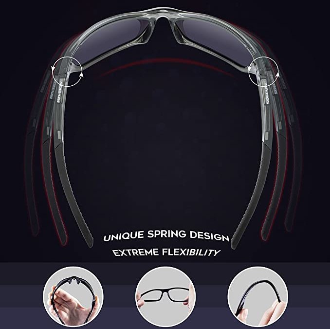 RIVBOS Polarized Sports Sunglasses