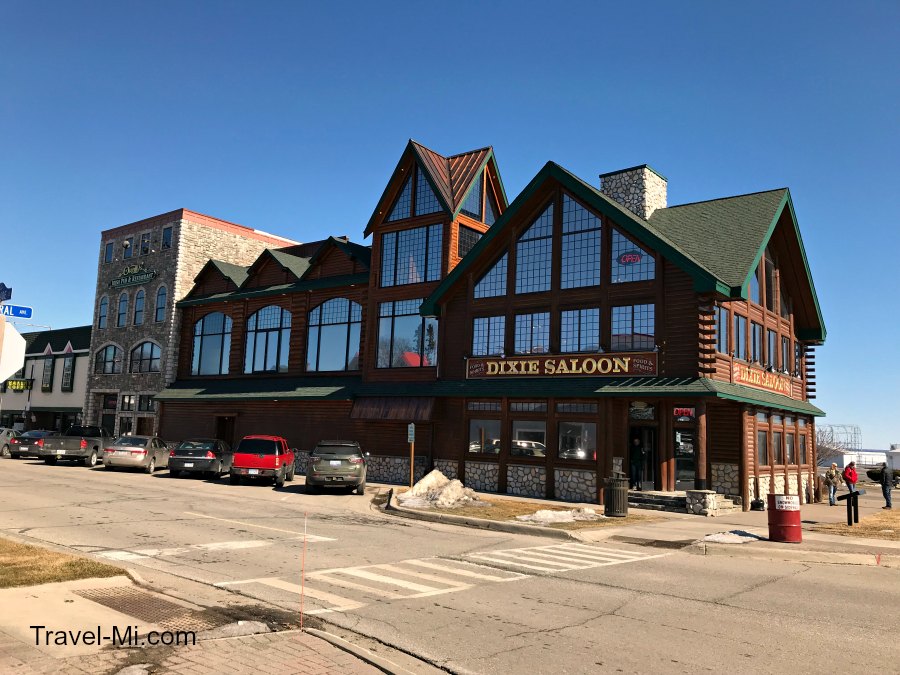 Mackinaw City in Winter